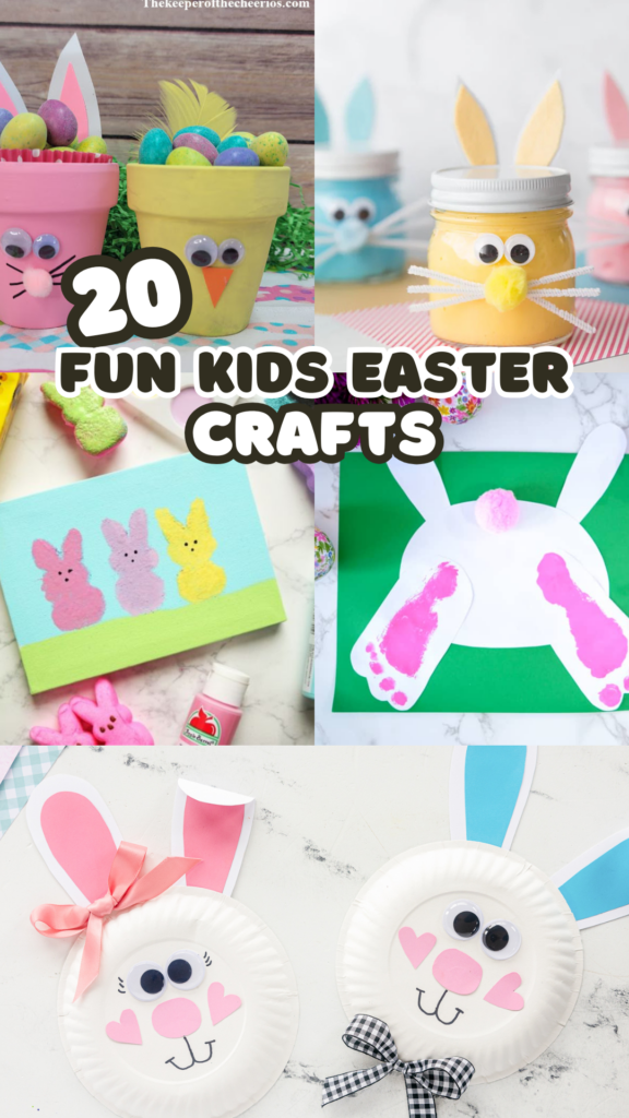 20 Fun Easter kids crafts