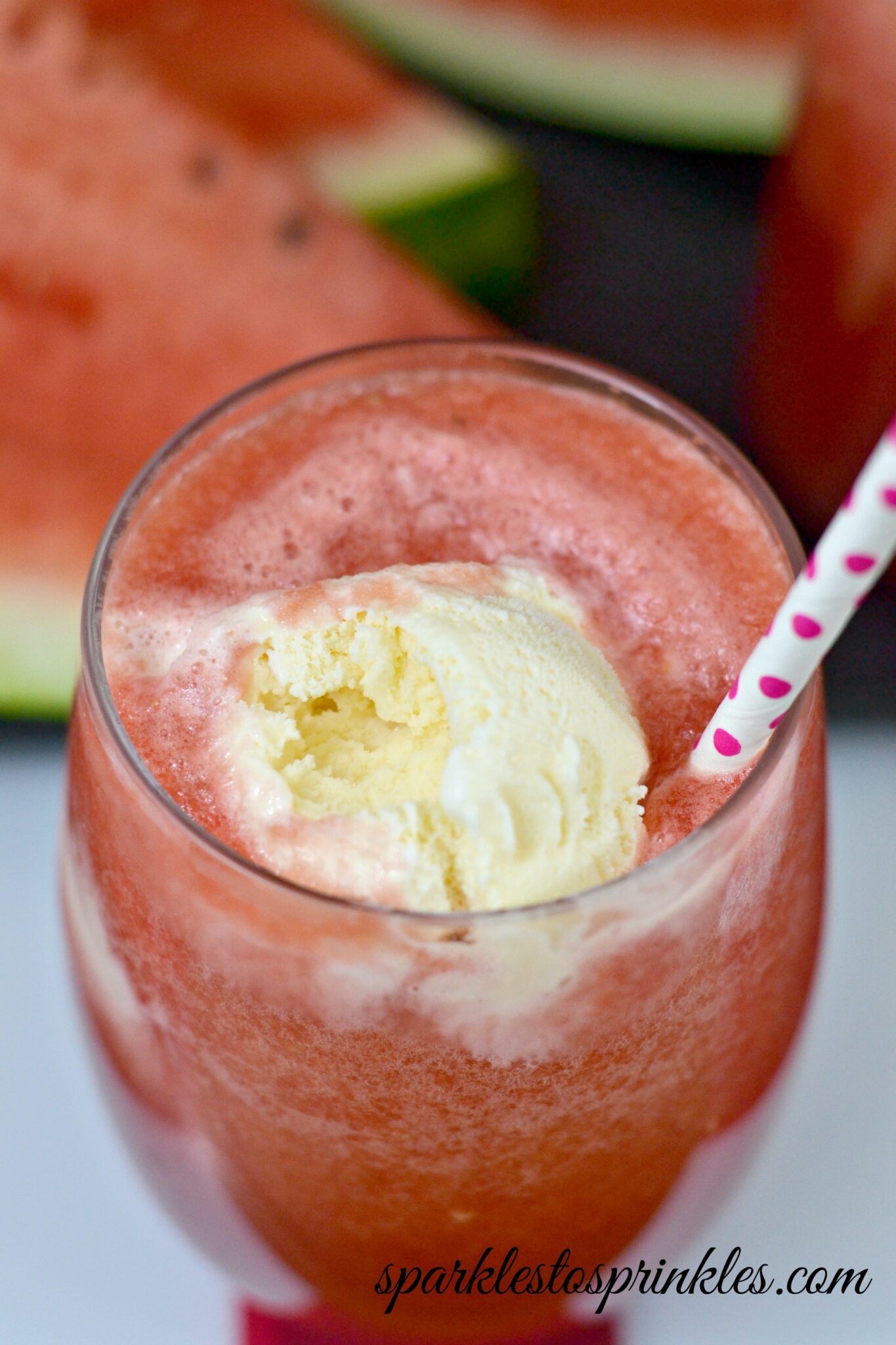 Watermelon Float Sparkles to Sprinkles