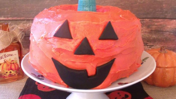 Halloween Jack O Lantern Cake Sparkles To Sprinkles
