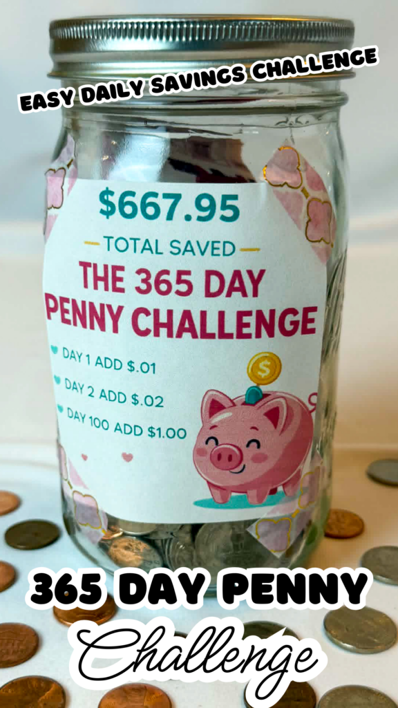 365 day epnny challenge long pin