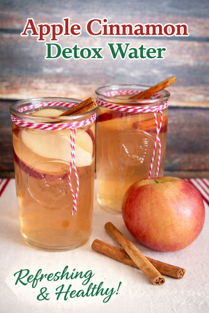 apple cinnamon detox water pin new 1