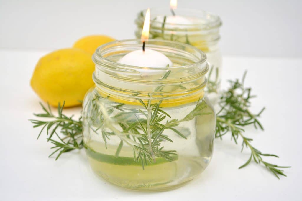Bug Repellent Mason Jar Luminaries
