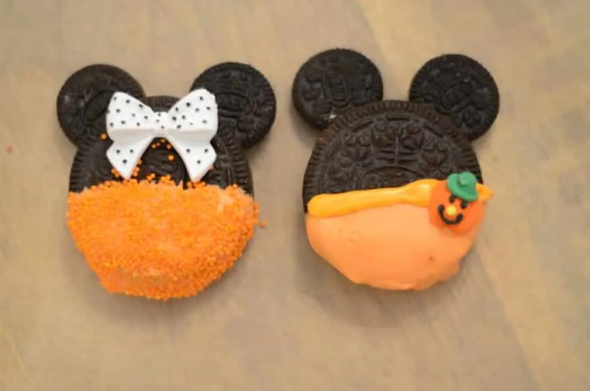 Mickey Mouse Halloween Cookies 2022