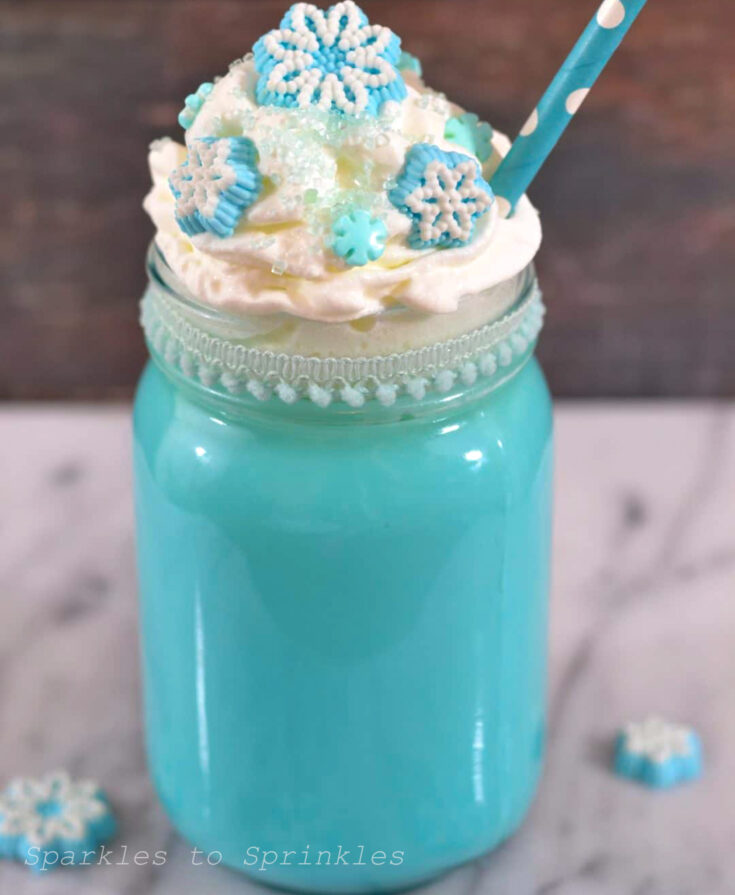 disney frozen white hot chocolate 2