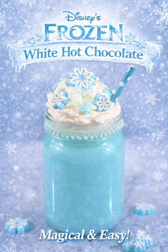 disney's frozen white hot chocolate pin new 2