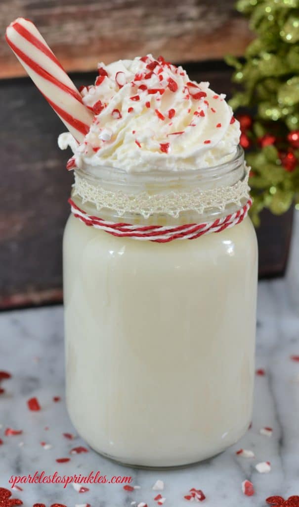 Peppermint White Hot Chocolate