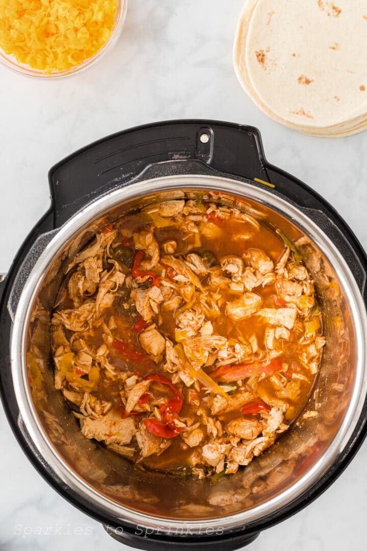 Instant Pot Chicken Fajitas Recipe