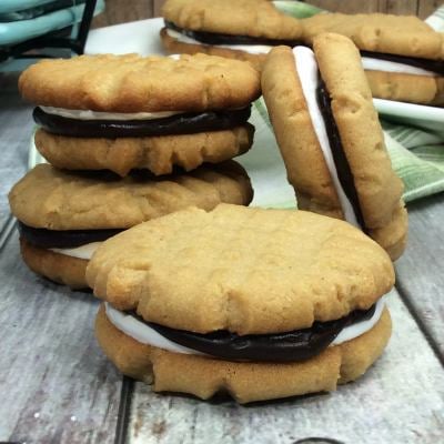 Peanut butter Smores Cookies
