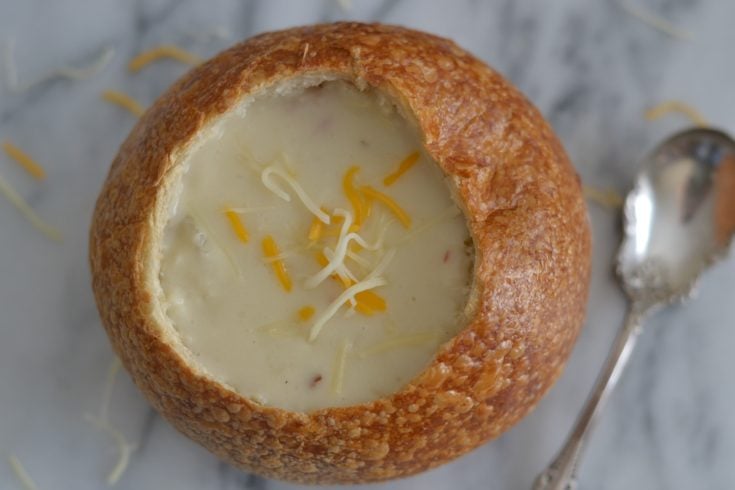 Instant Pot Copycat Panera Baked Potato Soup