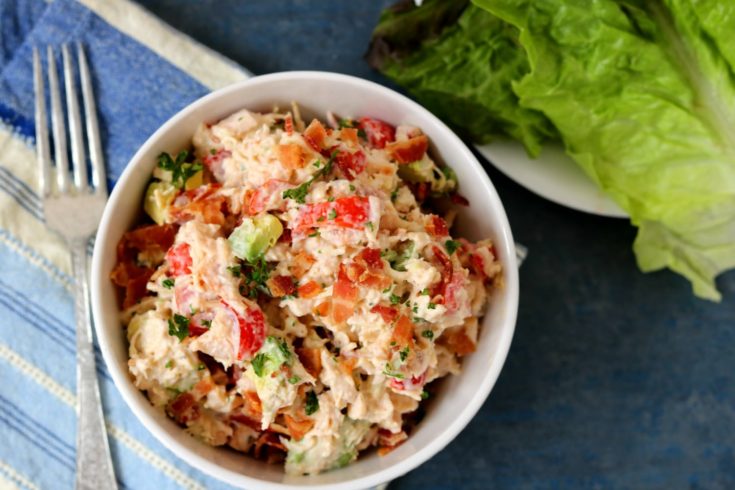 BLTA Chicken Salad