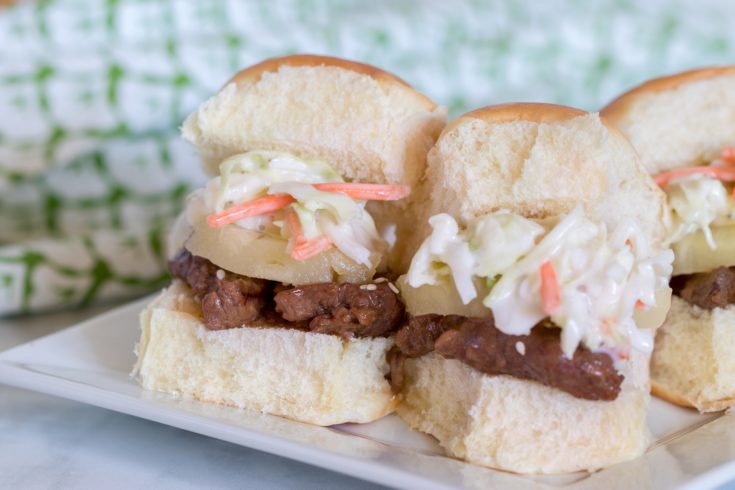 Instant Pot Hawaiian Beef Sliders