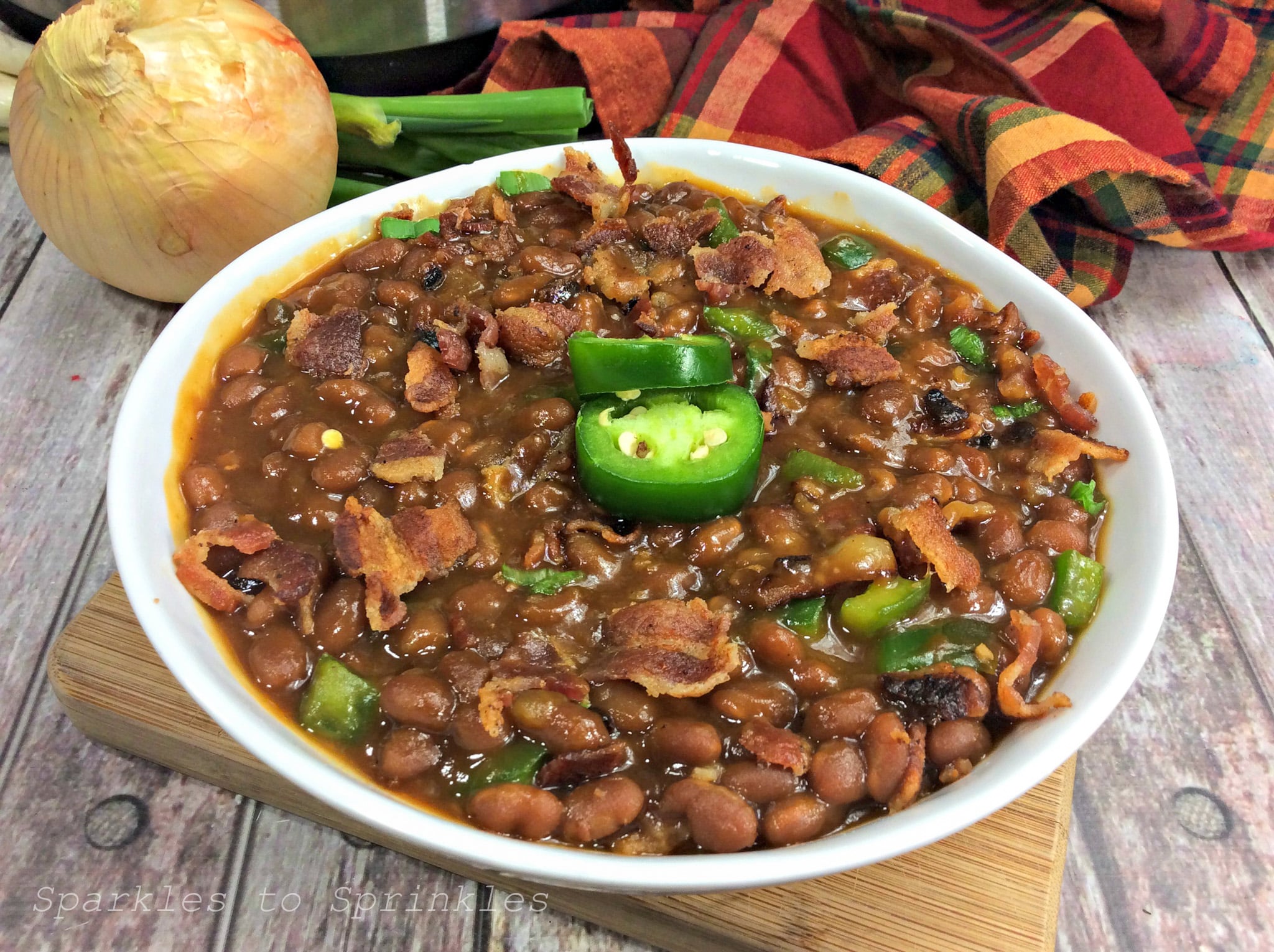 instant pot baked beans