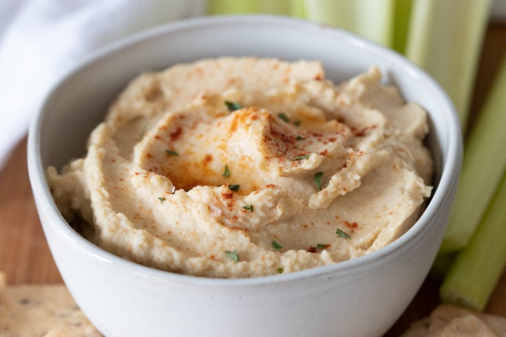 Instant Pot Garlic Hummus