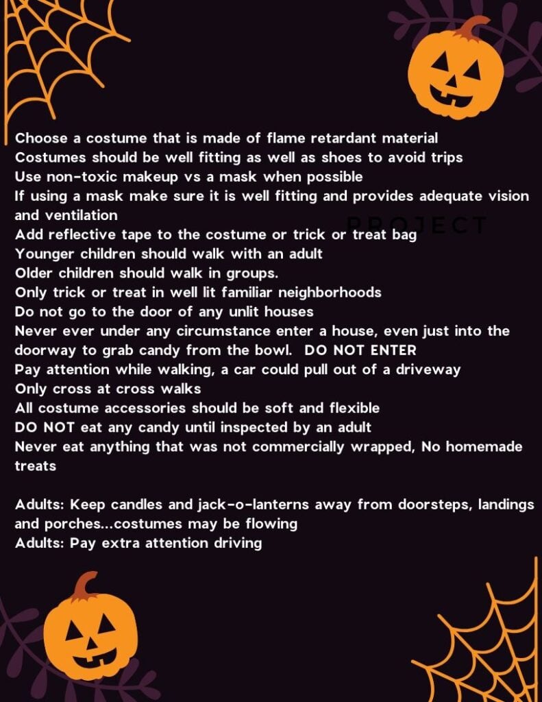 Halloween Safety Tips