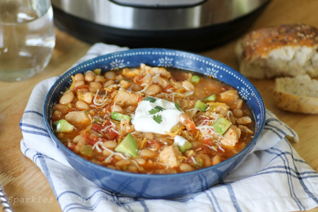 instant pot white chicken chili