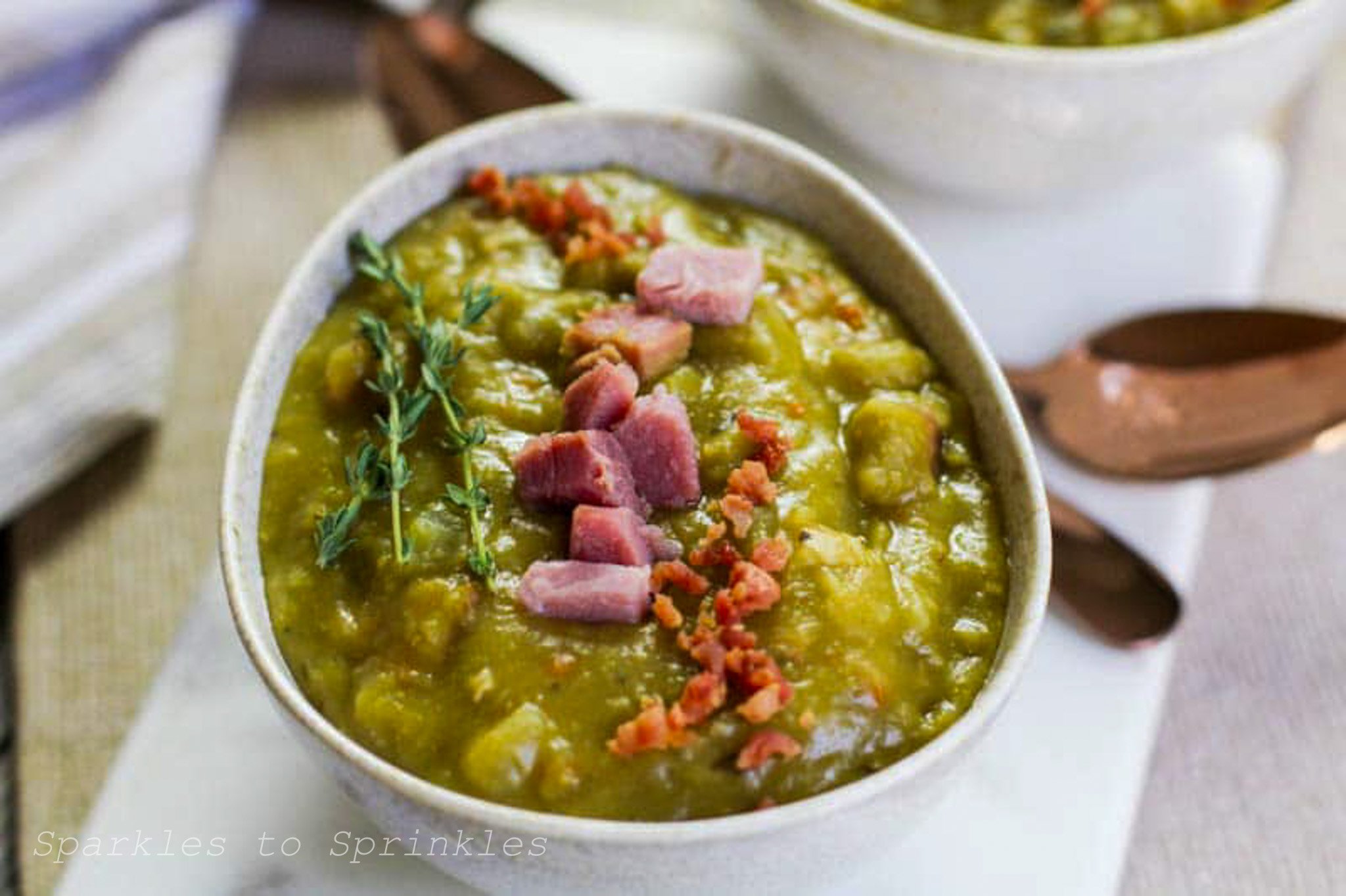 instant pot split pea and ham soup 1