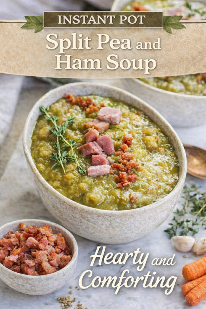 instant pot split pea and ham soup new pin
