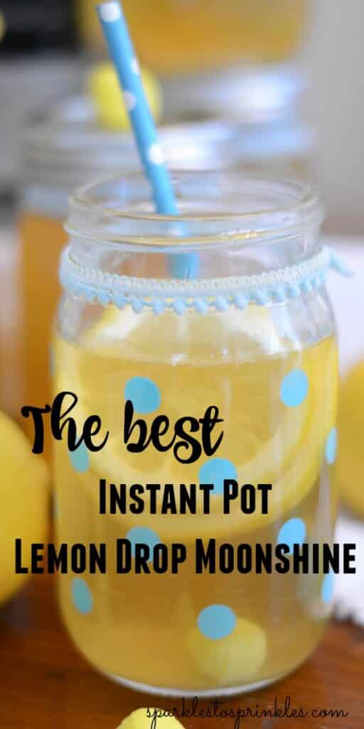 Instant Pot Peach Pie Moonshine - Sparkles to Sprinkles