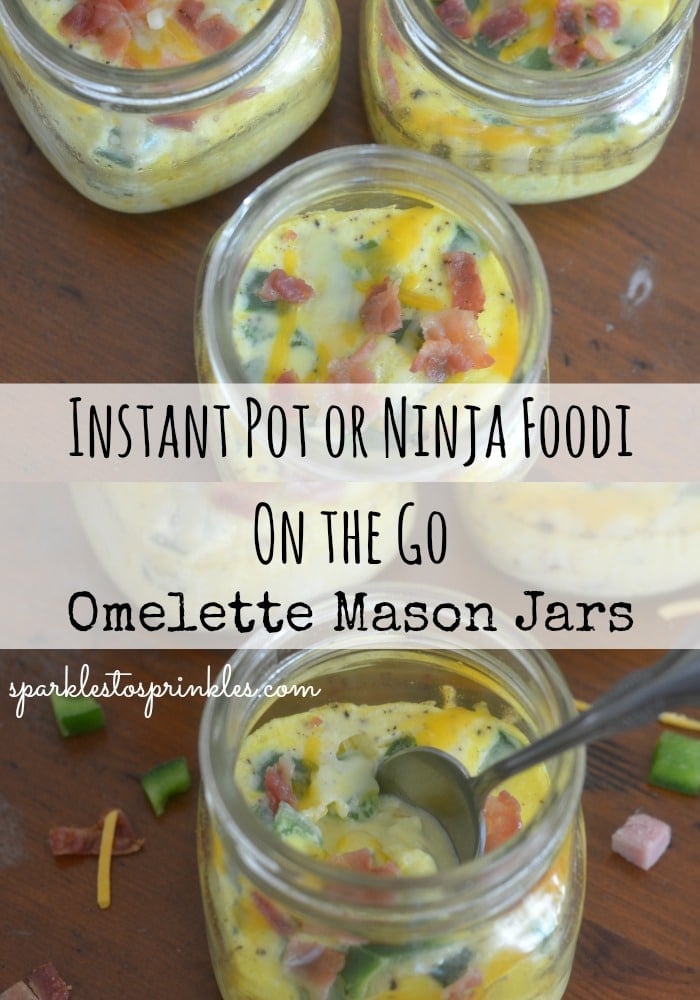 5 Minute Meal Prep Mason Jar Omelettes - Nourished by Nic