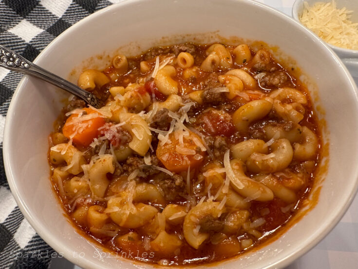 instant pot beef and macaroni