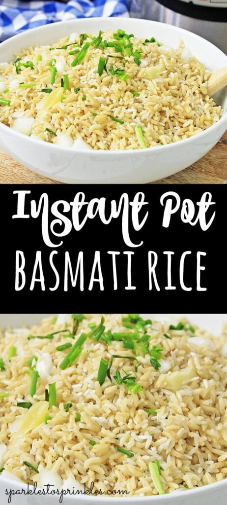 instant pot basmati rice