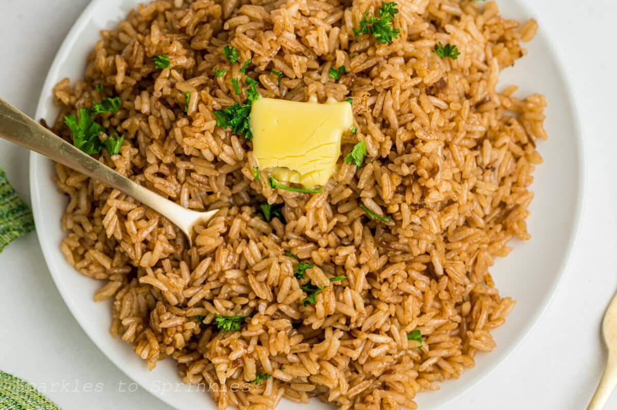 Instant Pot Stick Of Butter Rice Sparkles to Sprinkles