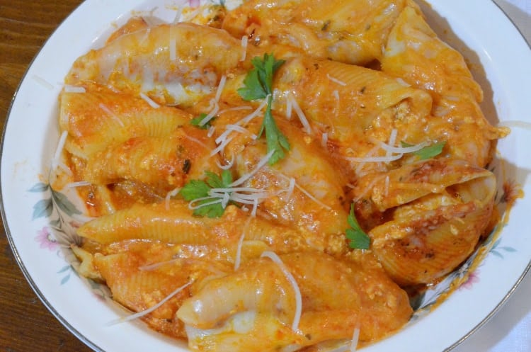 Instant Pot No-Boil Stuffed Shells