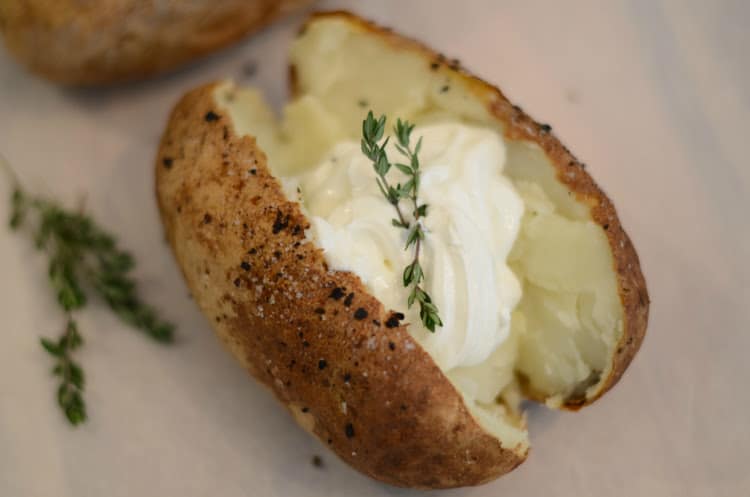 How To: Fast Baked Potatoes - Quick & Easy Technique - Planetarian