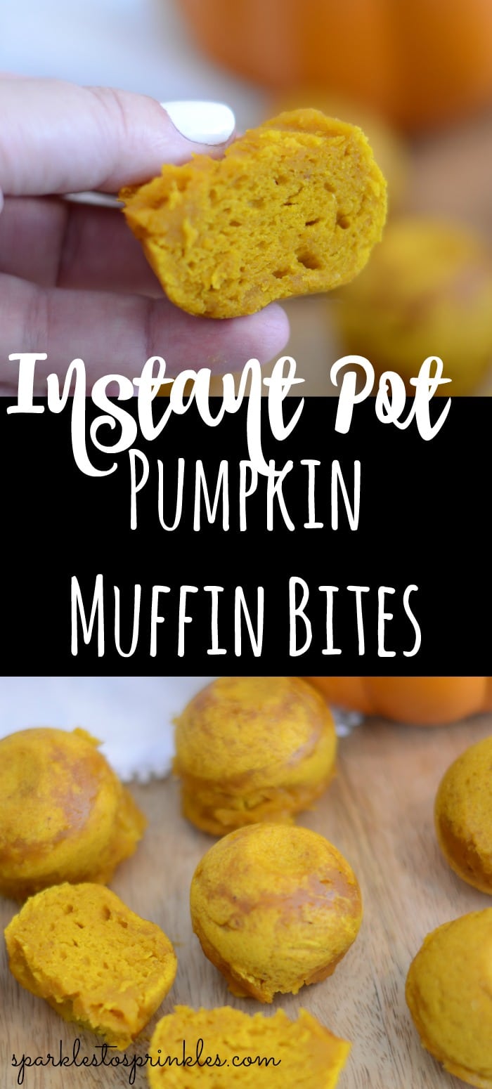 Instant pot sales pumpkin pie bites