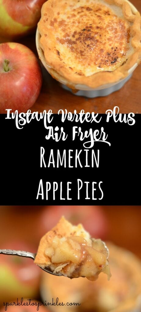 Instant Vortex Plus Air Fryer Ramekin Apple Pies