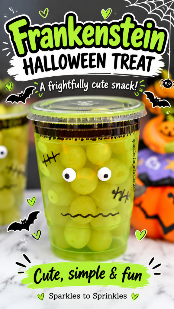 frankenstein halloween treat pin newest