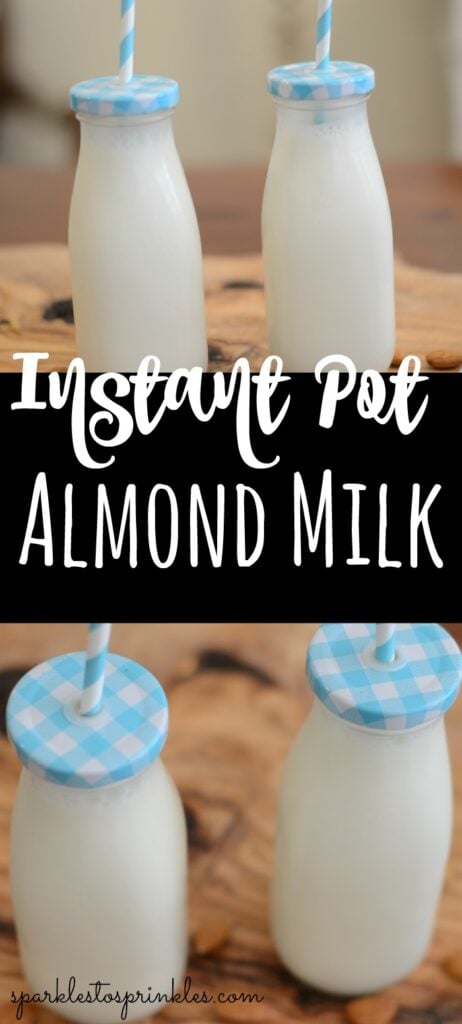 Instant Pot Almond Milk