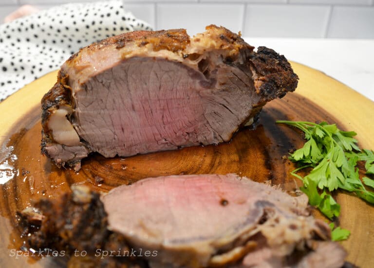 Ninja Foodi Prime Rib Sparkles to Sprinkles