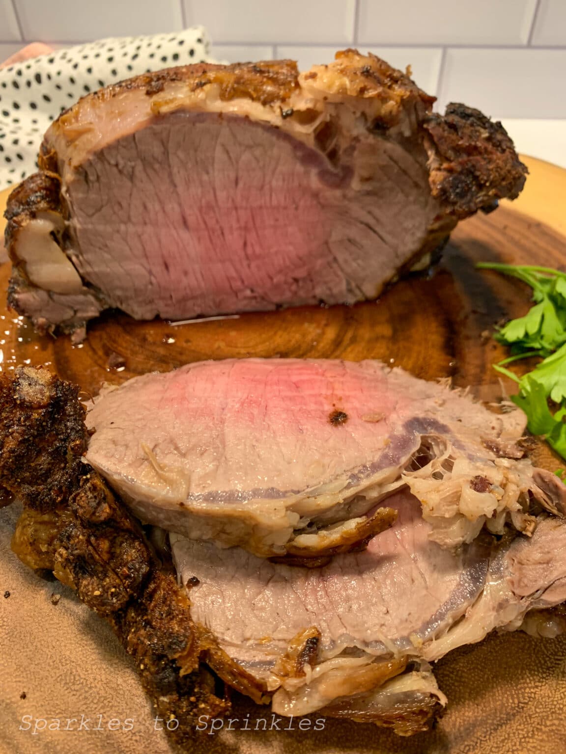 Ninja Foodi Prime Rib Sparkles to Sprinkles