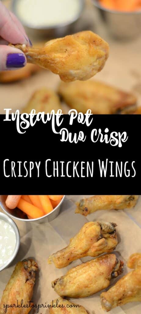 Instant Pot Duo Crisp Crispy Chicken Wings