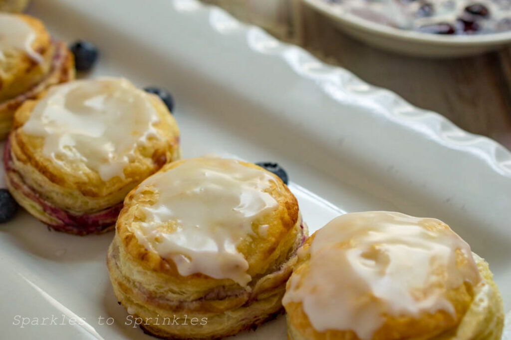 blueberry lemon cronuts