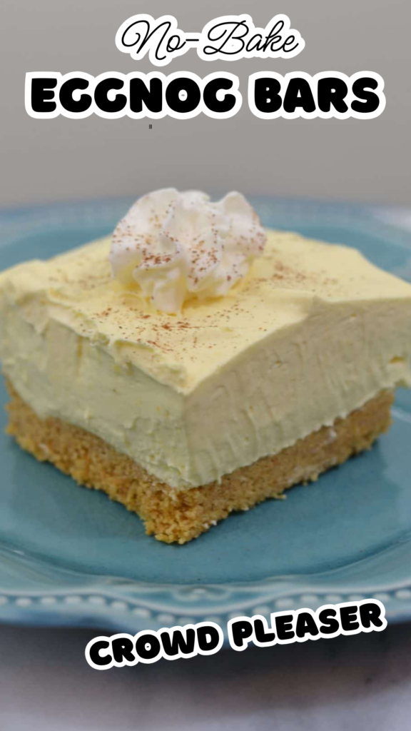 eggnog bars long pin