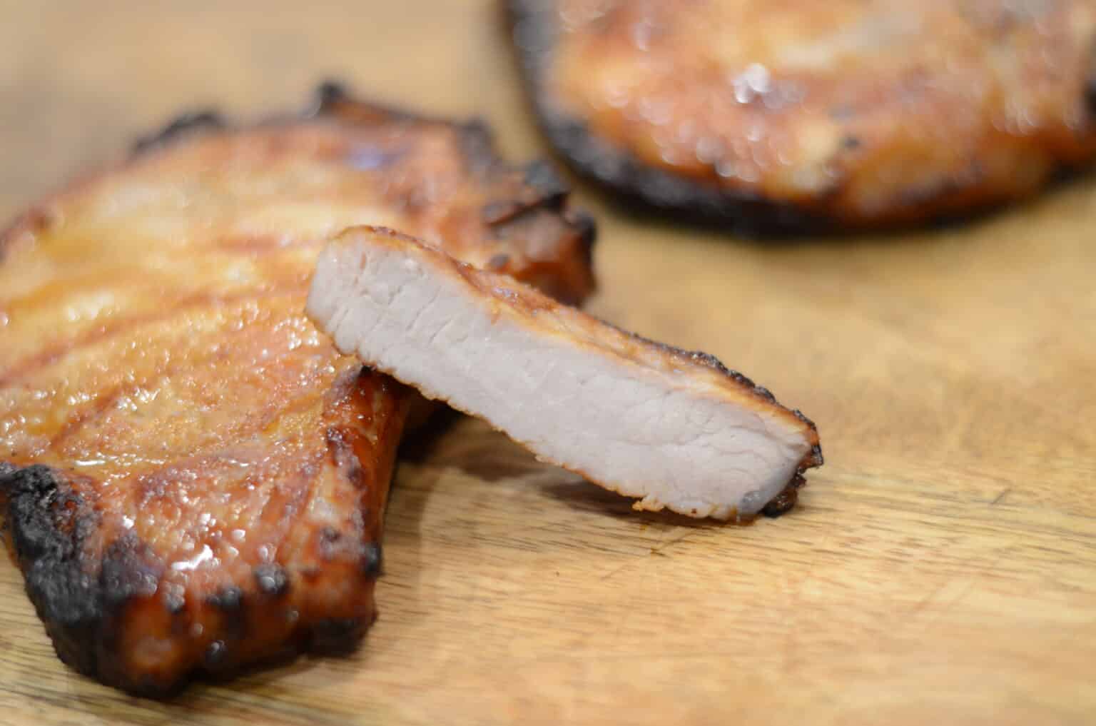 Ninja Foodi Grill Juicy Grilled Pork Chops Sparkles to Sprinkles