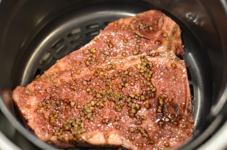 Ninja Foodi Marinated Juicy Air Fried Ribeye Steak Sparkles to Sprinkles