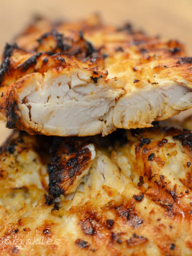 Ninja Foodi Grill Grilled Brown Sugar Glazed Chicken Thighs Sparkles