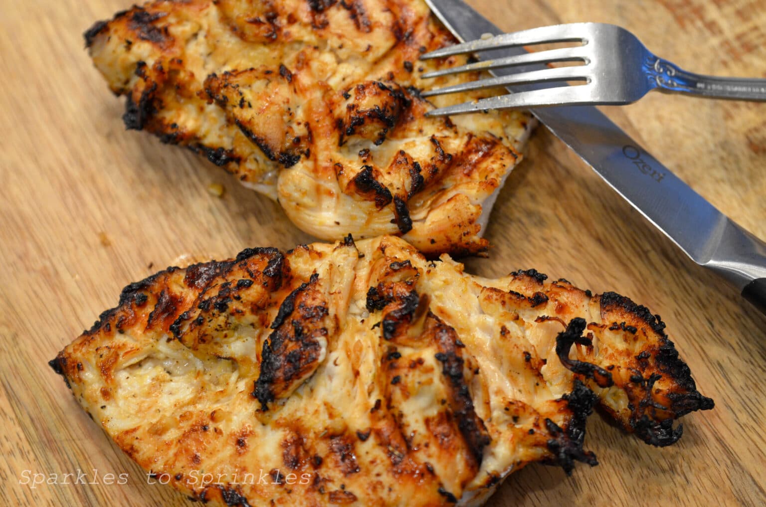 Ninja Foodi Grill Juicy Grilled Chicken Breasts Sparkles to Sprinkles