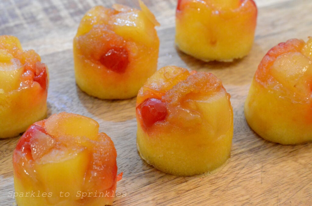 instant pot pineapple upside down bites