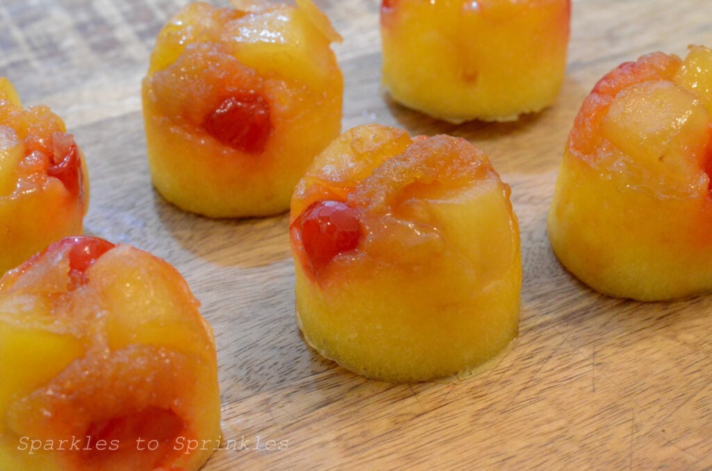 instant pot pineapple upside down bites