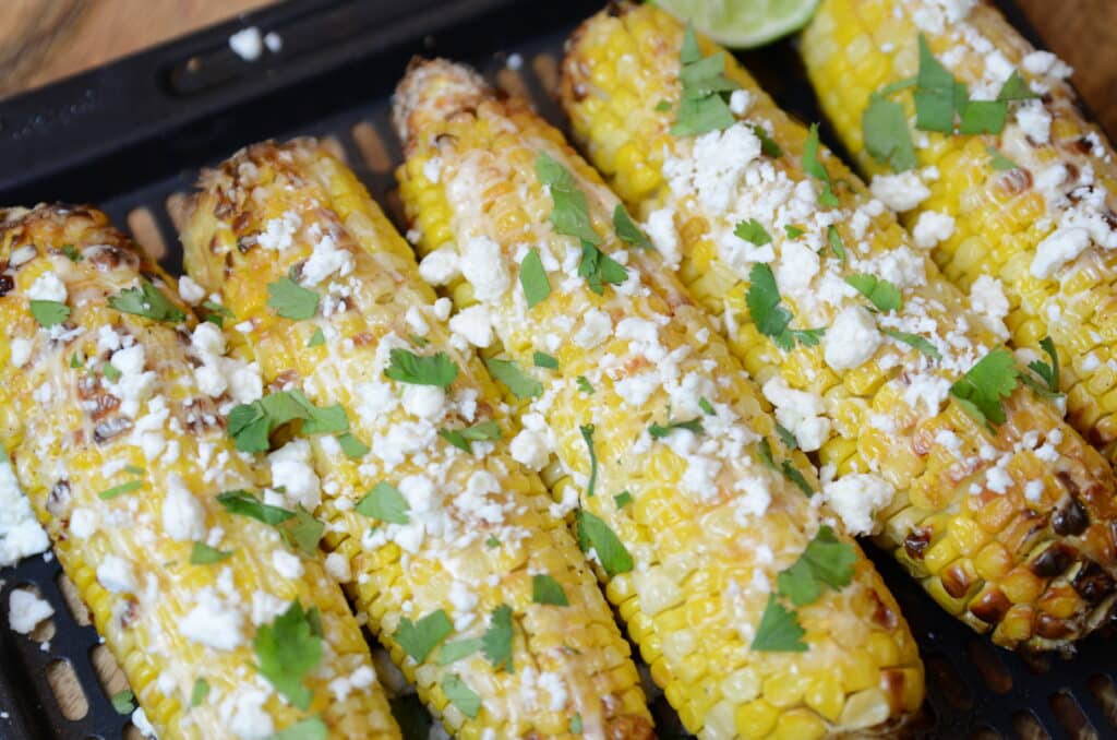 Air Fryer Mexican Street Corn