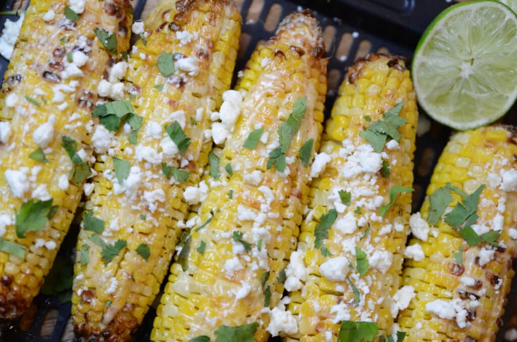 Air Fryer Mexican Street Corn