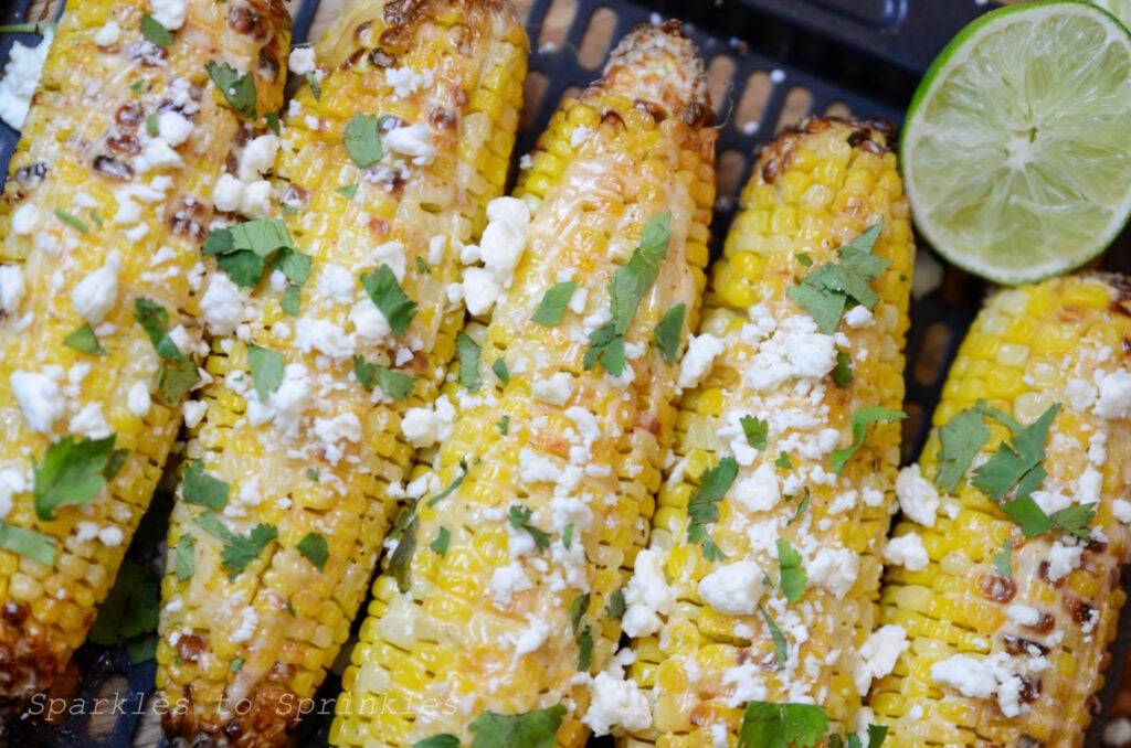 air fryer mexican street corn