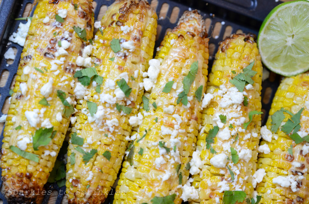 air fryer mexican street corn 7