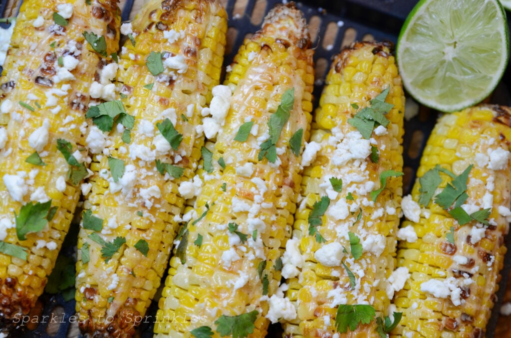 air fryer mexican street corn 8
