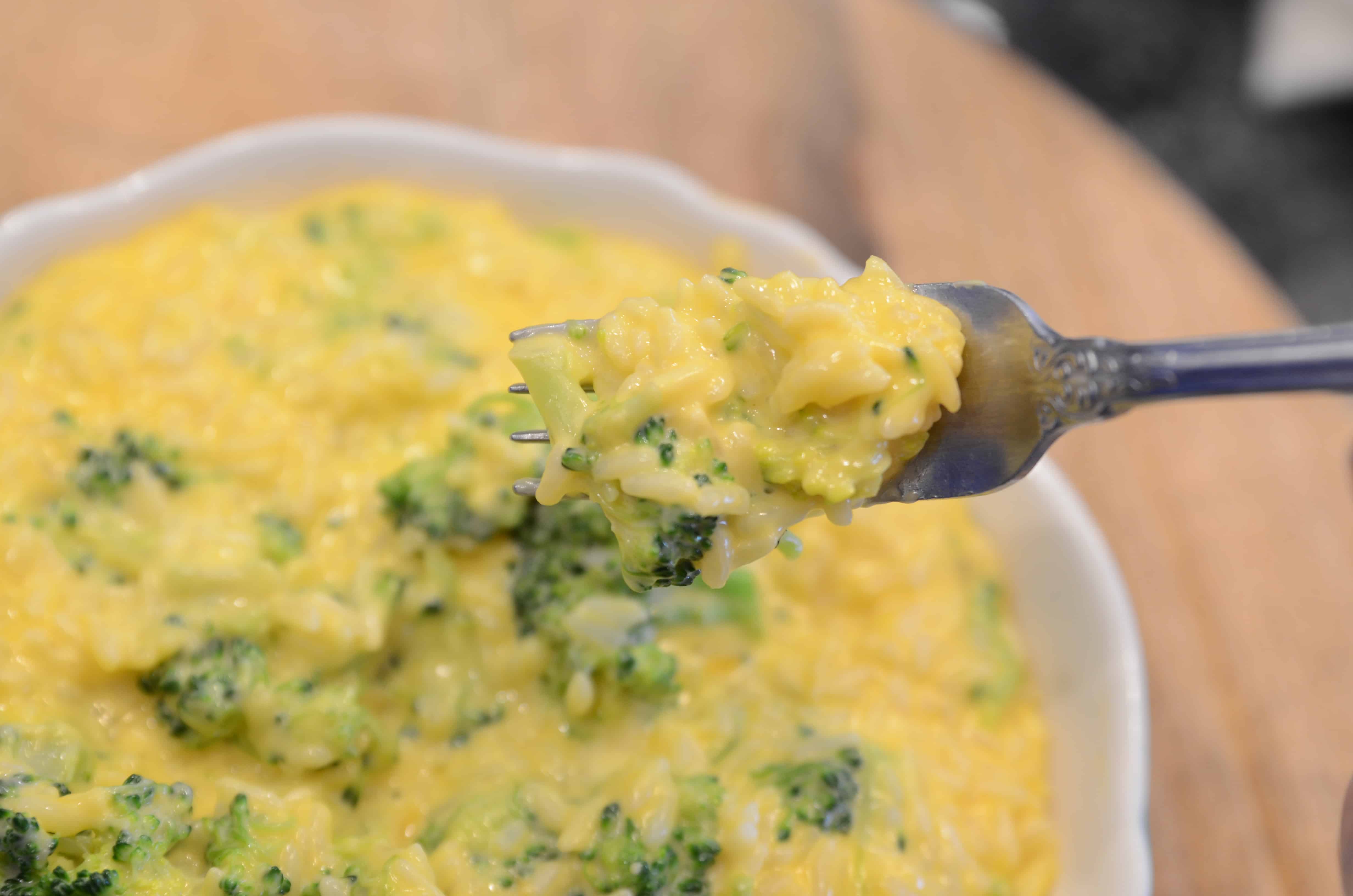 Instant Pot Cheesy Broccoli Rice Sparkles to Sprinkles