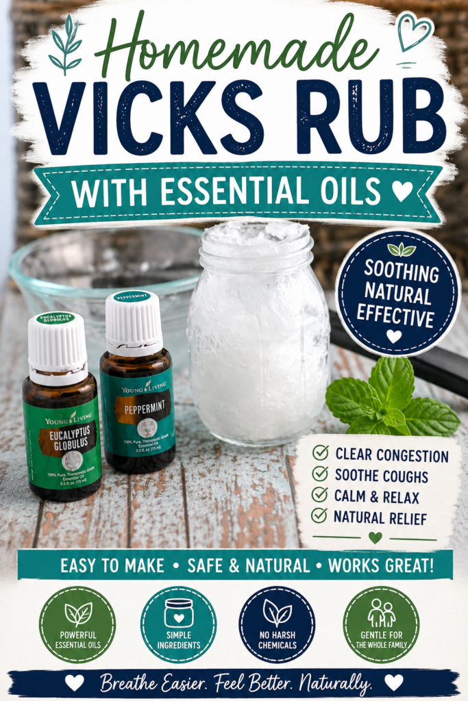 honemade vicks rub with essential oils pin new